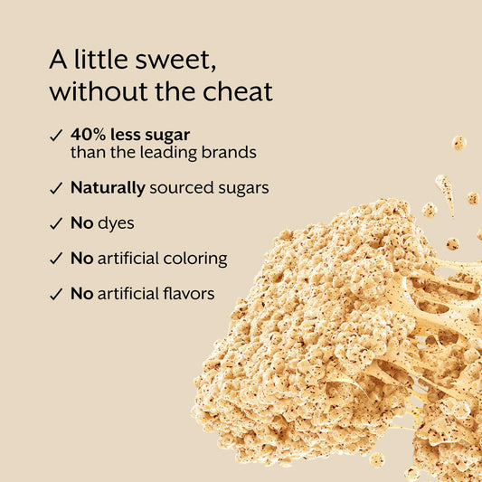 Promix Protein Puff Bars Snickerdoodle cross-section reveals marshmallow puff texture