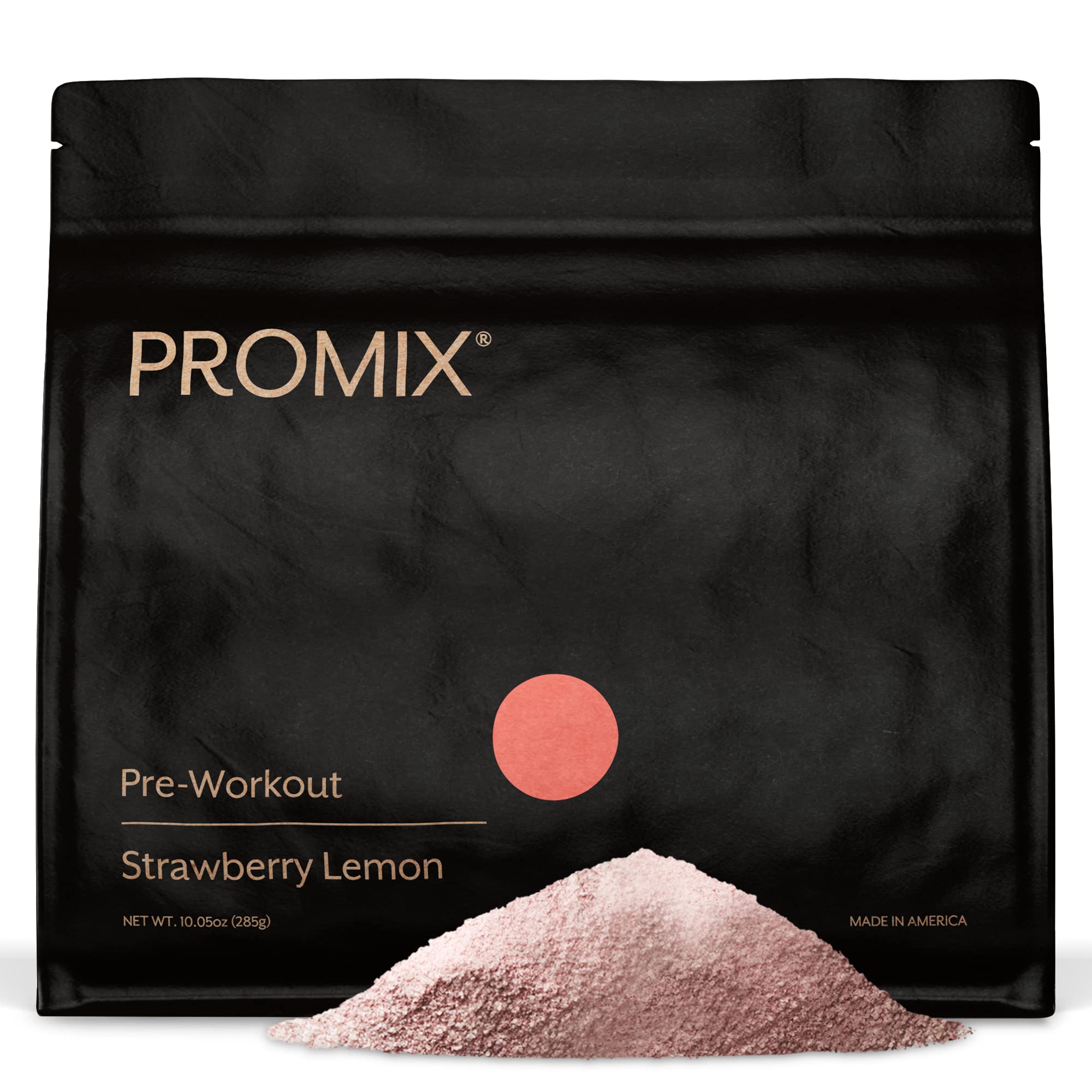 Promix Pre-Workout Strawberry Lemon bottle ready for an energy-boosted training session.
