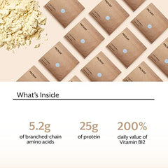 Promix yellow peas ingredient close-up highlighting plant-based protein source.