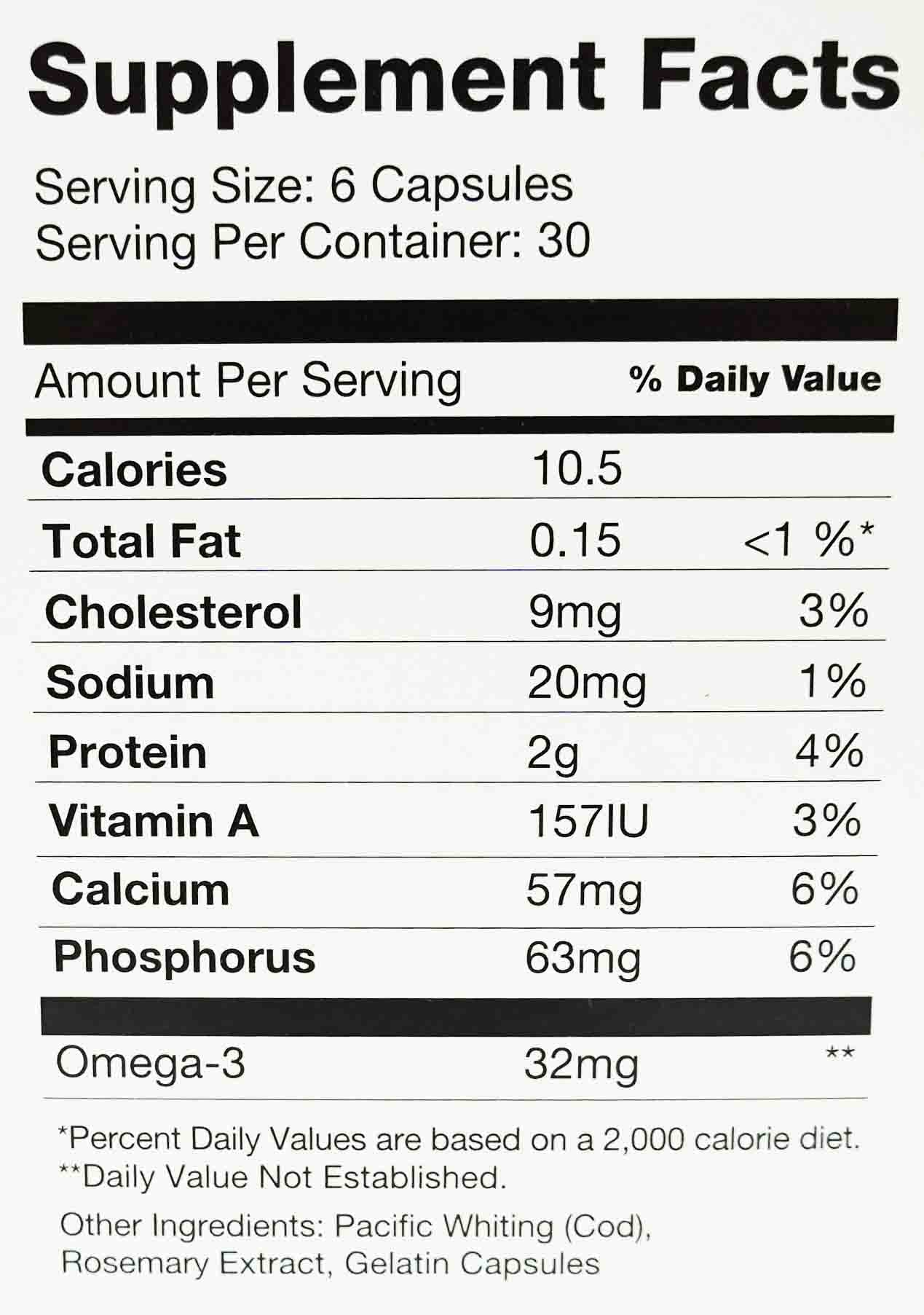 Proper Nutrition Seacure manufacturing date label and shelf life guidance.