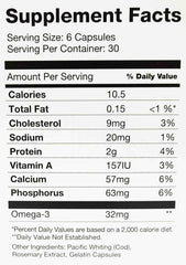 Proper Nutrition Seacure manufacturing date label and shelf life guidance.