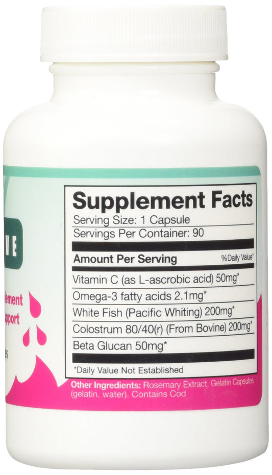 Proper Nutrition SeaVive bottle dispense shows easy capsule access.