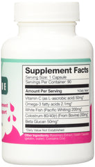 Proper Nutrition SeaVive bottle dispense shows easy capsule access.