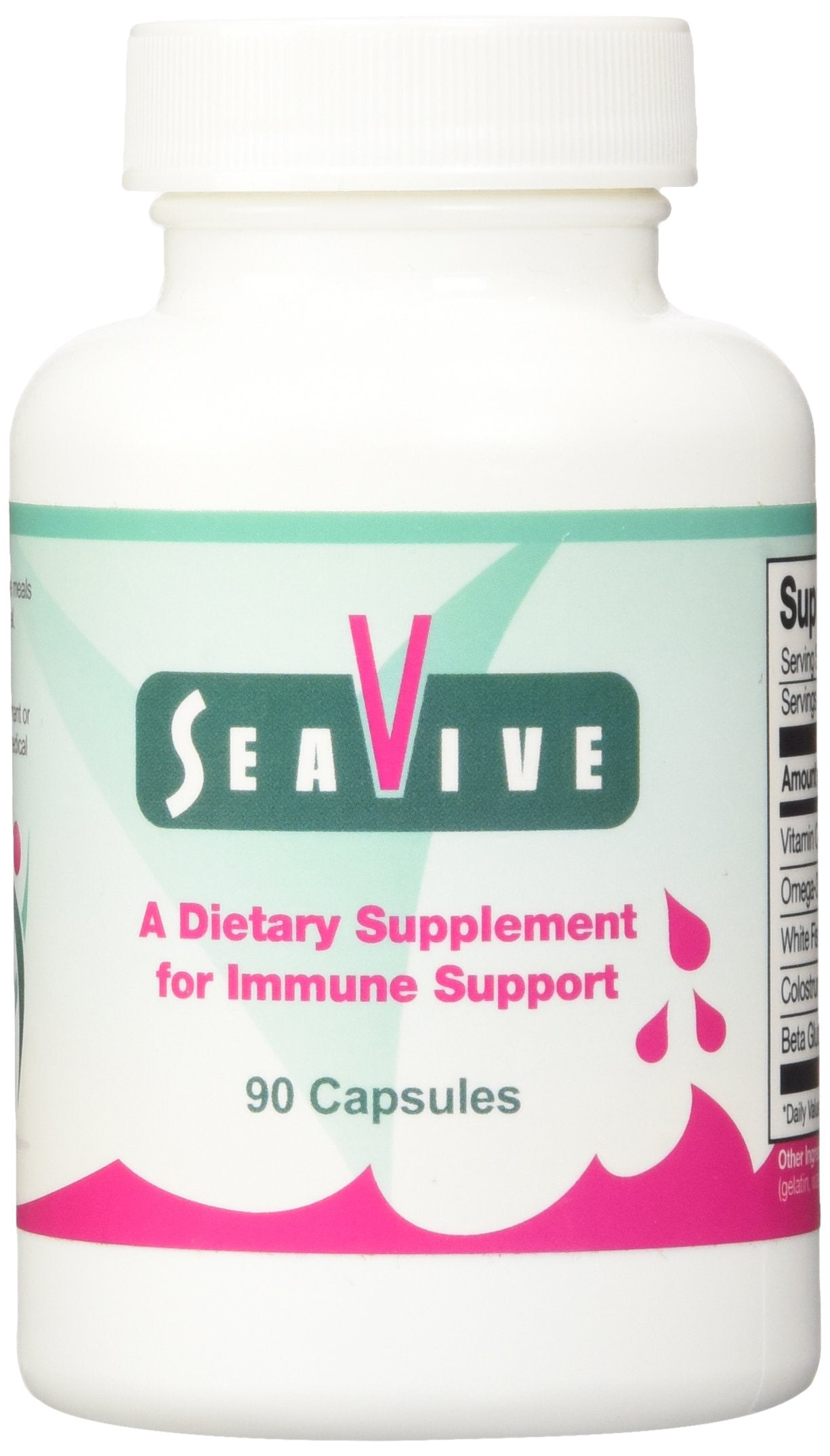 Proper Nutrition SeaVive bottle front for daily immune support.