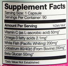 Proper Nutrition SeaVive on counter for daily routine.