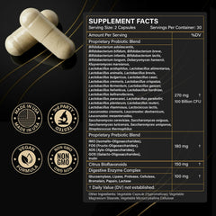 Proriginal delayed-release capsules ensuring delivery to the gut for optimized benefits