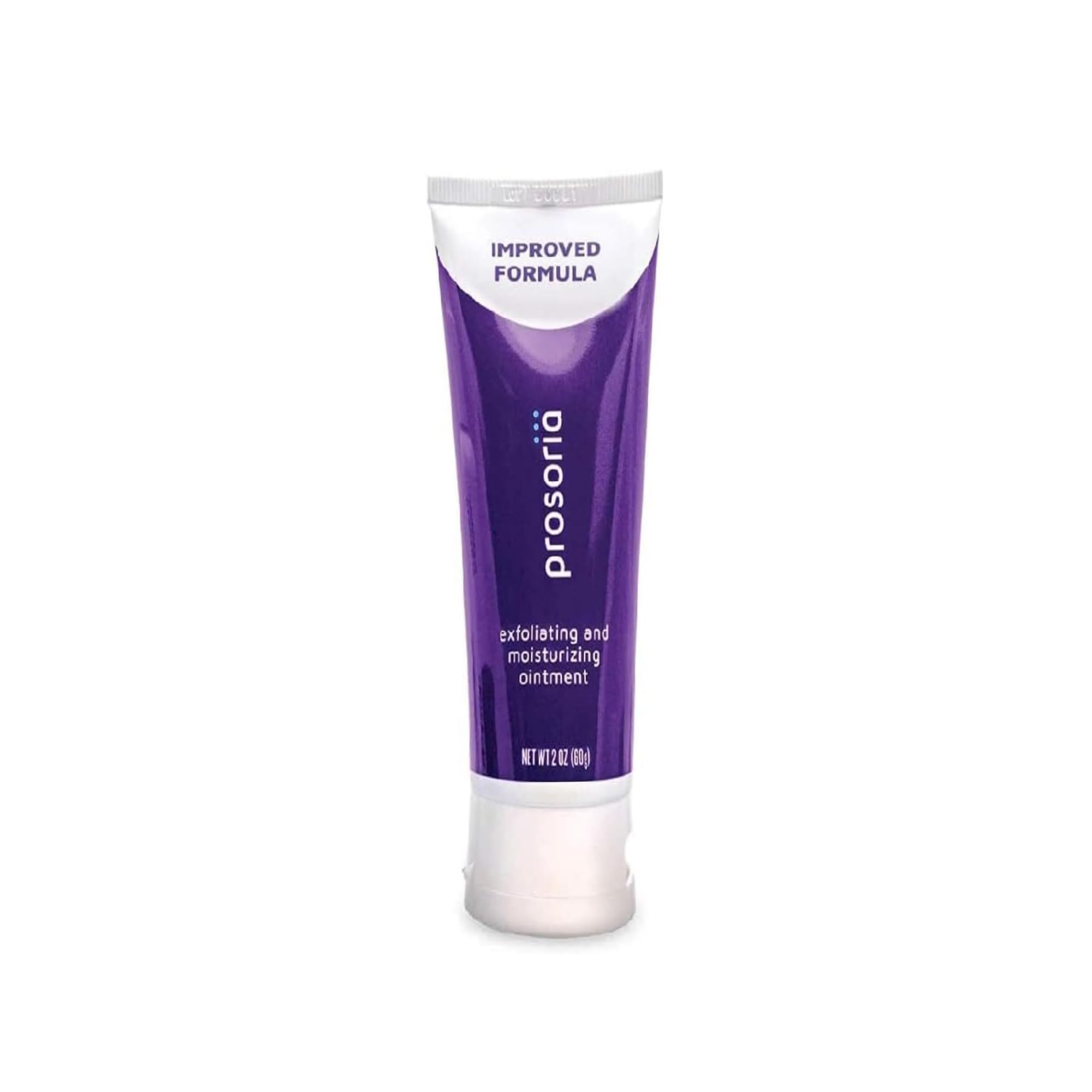 Prosoria Psoriasis ointment front label showing steroid-free formula for sensitive skin