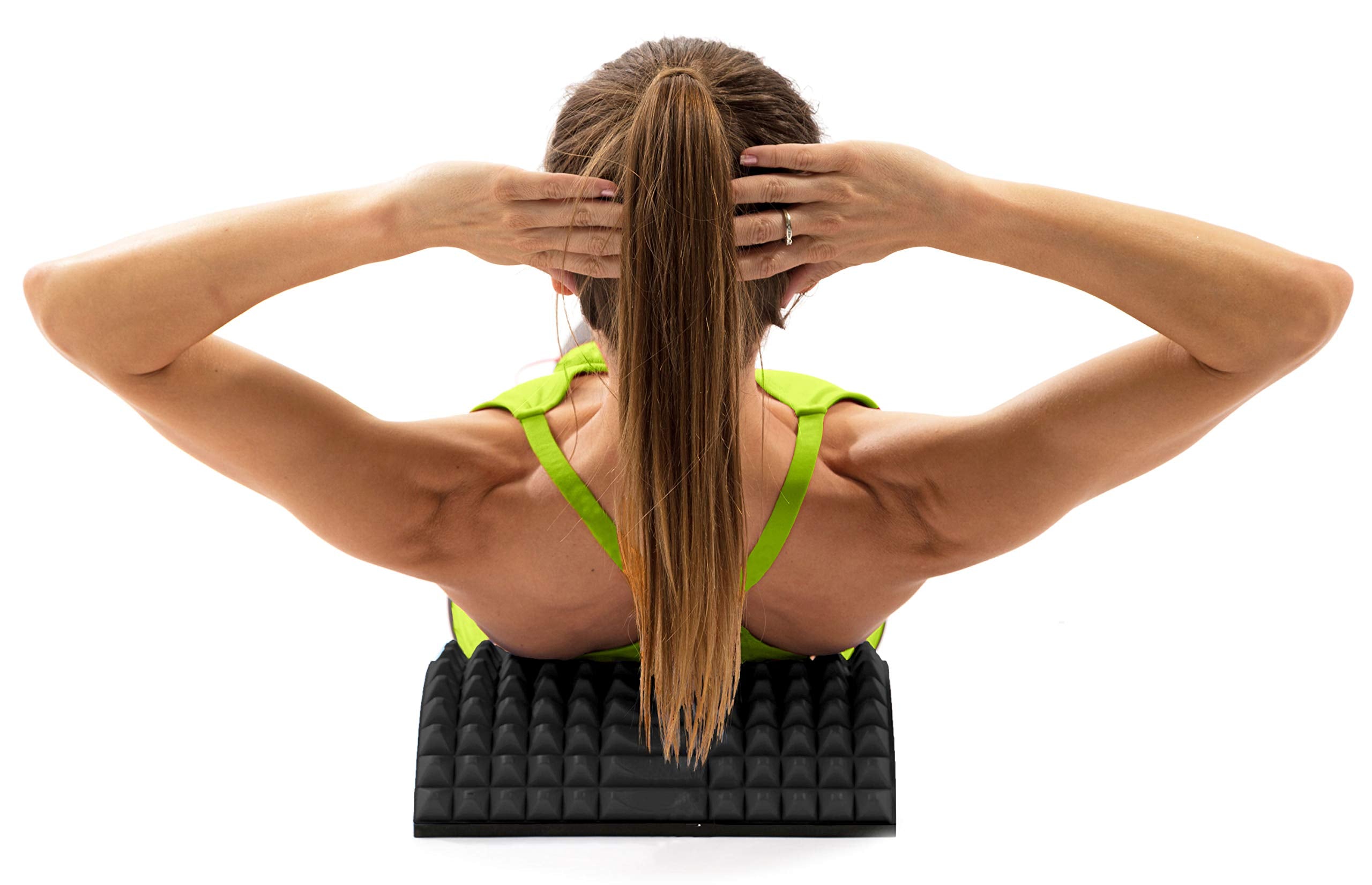 ProsourceFit back-stretcher with foam spikes for muscle massage