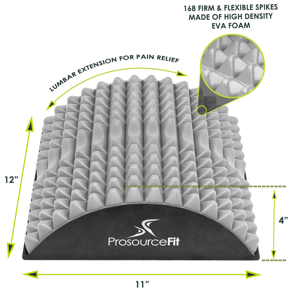 ProsourceFit Back Stretcher lumbar massage helps release tension at home
