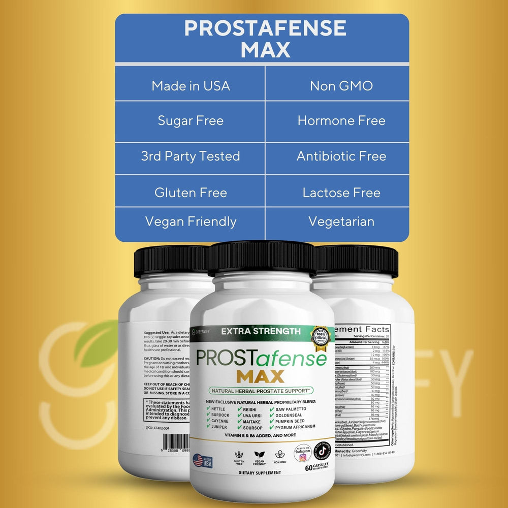 Prostafense Max uva ursi leaf highlight traditional herb for urinary comfort