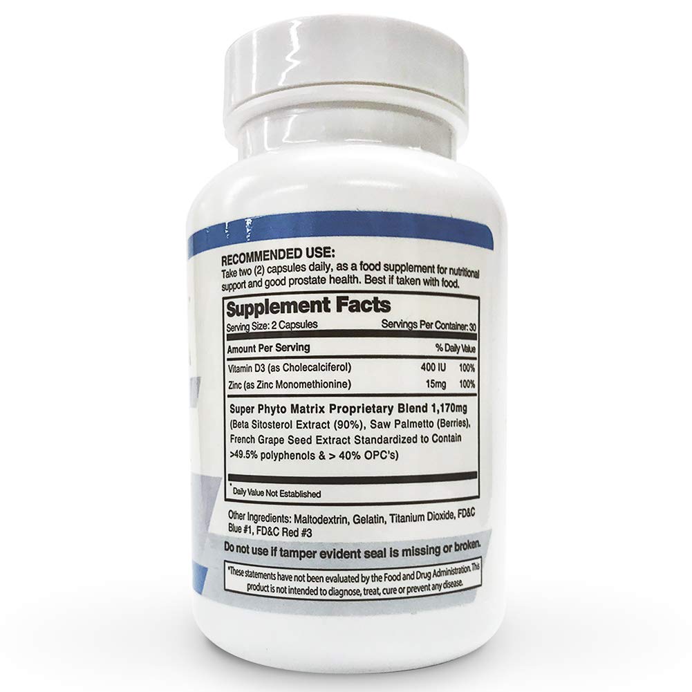 Saw Palmetto and grape seed blend used in Prostavar Ultra