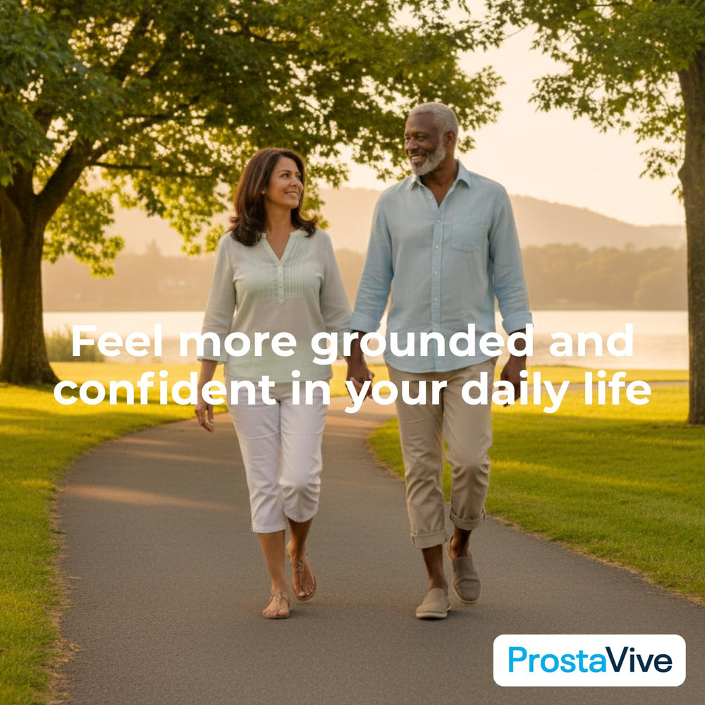 ProstaVive Nettle root visual suggests comfort and daily well-being.