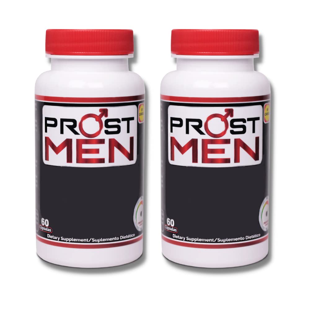 PROSTMEN bottle front with natural botanicals for daily wellness support.