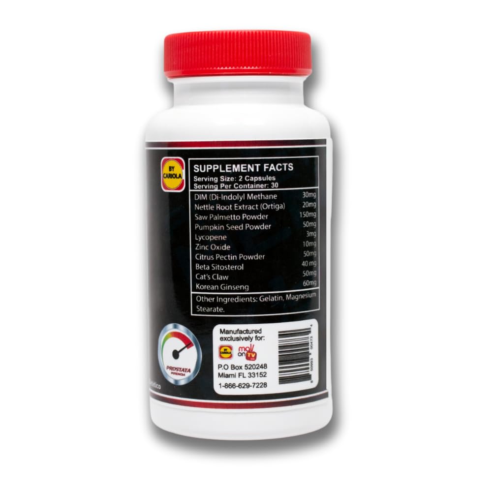 Closeup of PROSTMEN capsules highlighting capsule shape and quality.