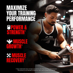 PROSUPPS Creatine Monohydrate Powder dissolving smoothly in water for a quick mix.