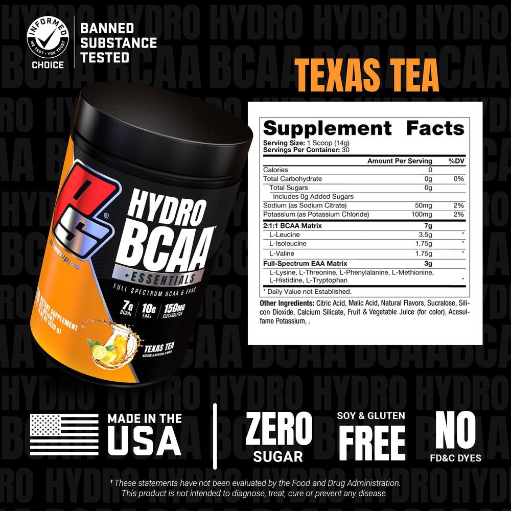 PROSUPPS HydroBCAA during workout for intra-workout use