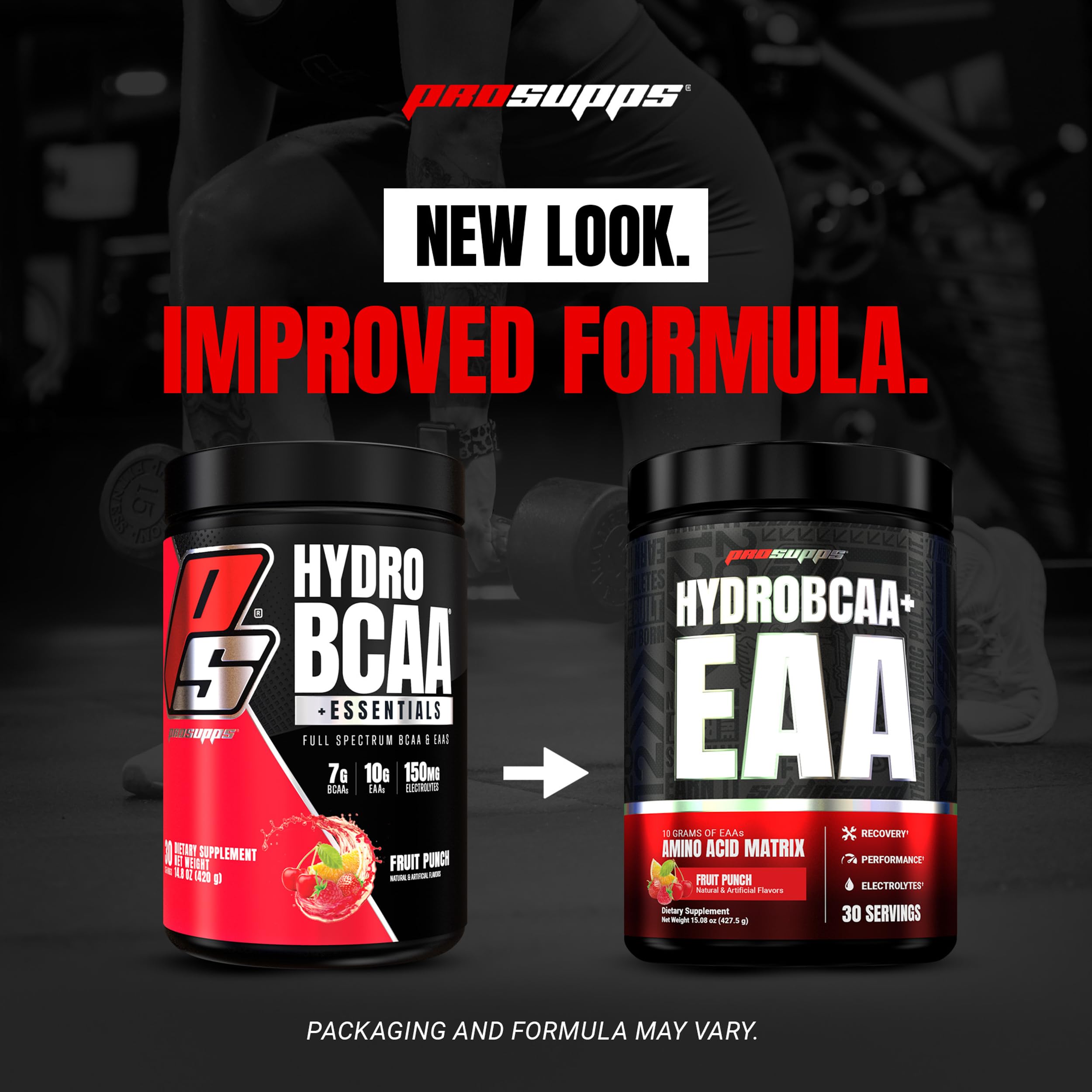 Scoop and powder ready to mix PROSUPPS HydroBCAA