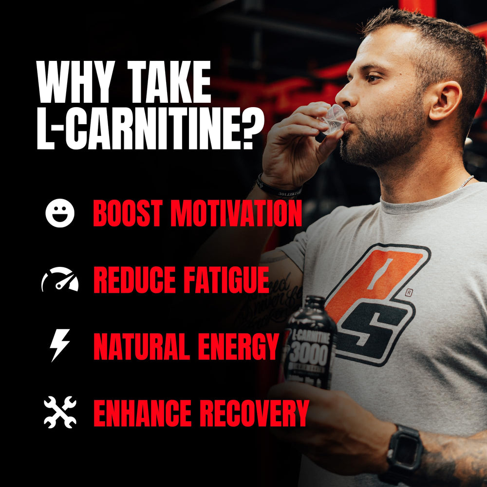 ProSupps L-Carnitine Liquid 3000 label details ingredients.