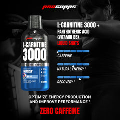 ProSupps L-Carnitine Liquid 3000 pour shows quick-mix shot for sustained energy.