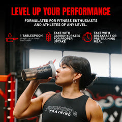 PROSUPPS L-Carnitine Liquid 3000 fridge storage indicates freshness and easy pre-workout prep.