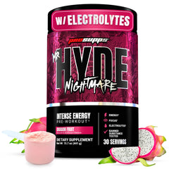 PROSUPPS Mr. Hyde Nightmare dragon fruit scoop for high-energy workouts