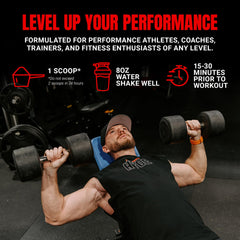 PROSUPPS Mr. Hyde Signature pouring into water for quick mixing
