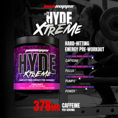 PROSUPPS Mr Hyde Xtreme scoop ready for precise serving and testing tolerance.