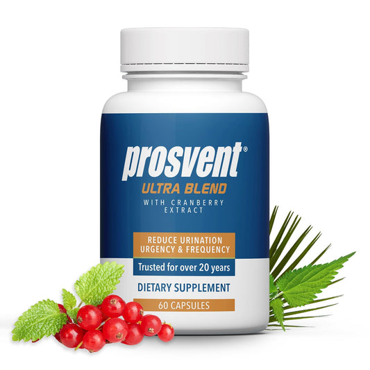Prosvent Advanced Prostate Support Ultra bottle for daily urinary comfort.