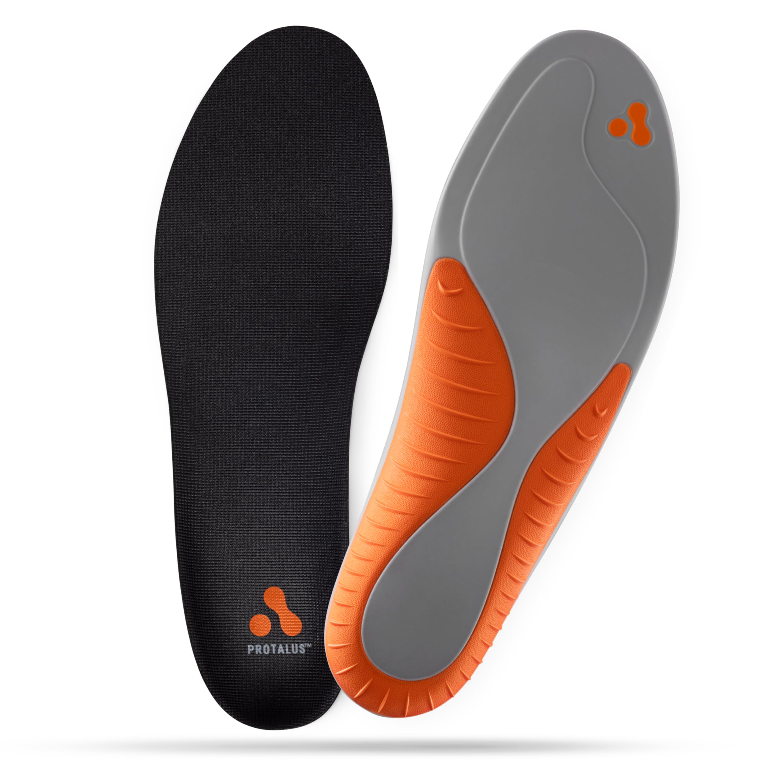 Protalus M-100 Elite with deep heel cup for secure heel placement in boots.