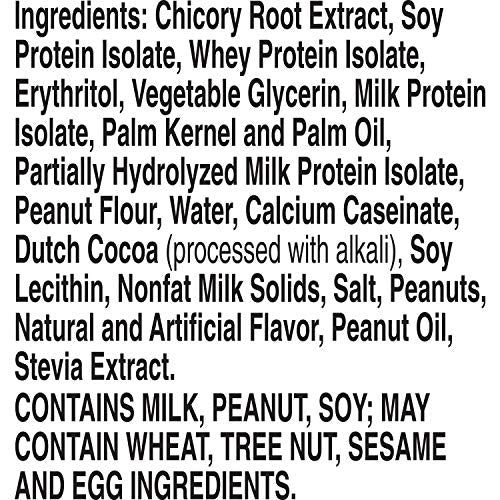 Protein One 90-calorie bar close-up highlights 10g protein and 5g fiber.