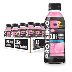 Protein2o clear protein water bottle provides refreshing hydration with 15g whey protein.