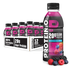 Protein2o Mixed Berry bottle for a sugar-free protein and hydration boost.