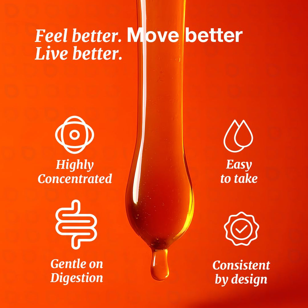Proteinex hydrolyzed collagen pour illustrating fast absorption.