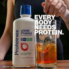 Proteinex serving glass beside fruits showing lifestyle-friendly wellness.