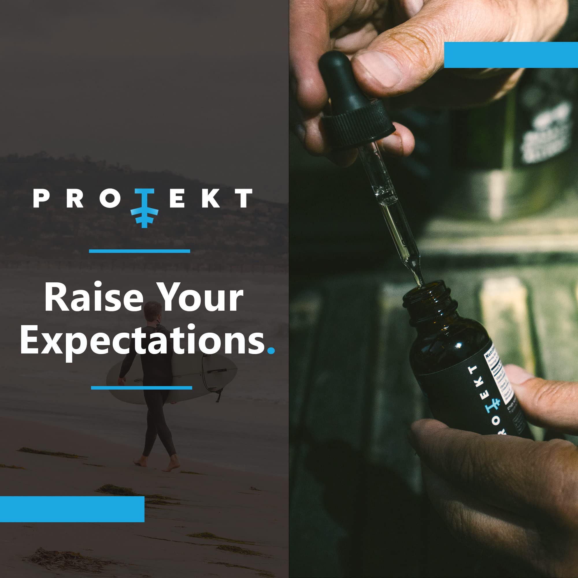 PROTEKT Resilient drops daily-use setup supports consistent supplement routine.