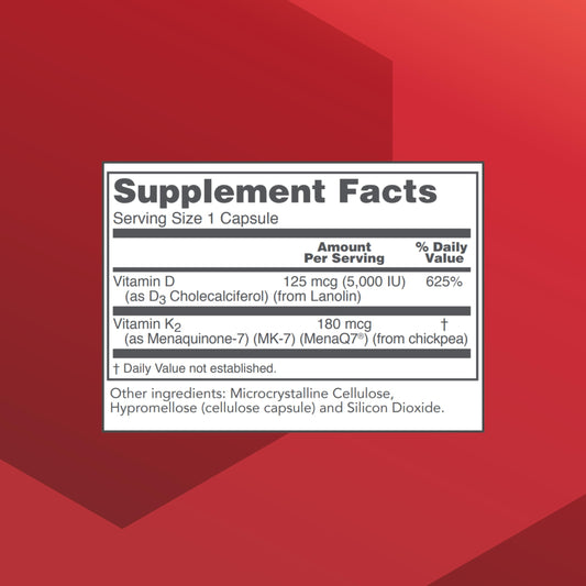 Protocol For Life Balance capsules closeup, vegan D3 and MK-7 delivery