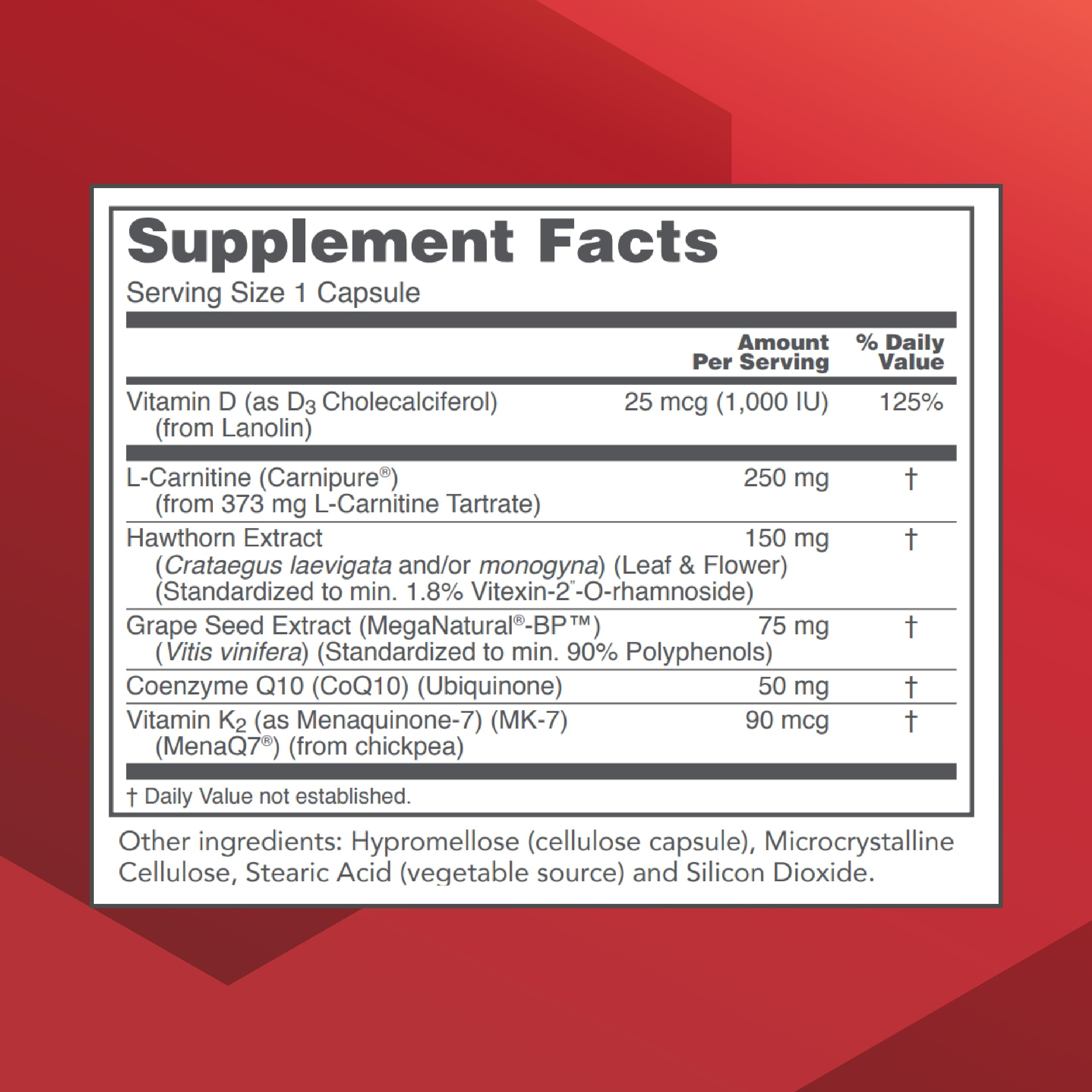 Closeup of PROTOCOL FOR LIFE BALANCE Clinical Cardio-6 capsules for daily cardio support.