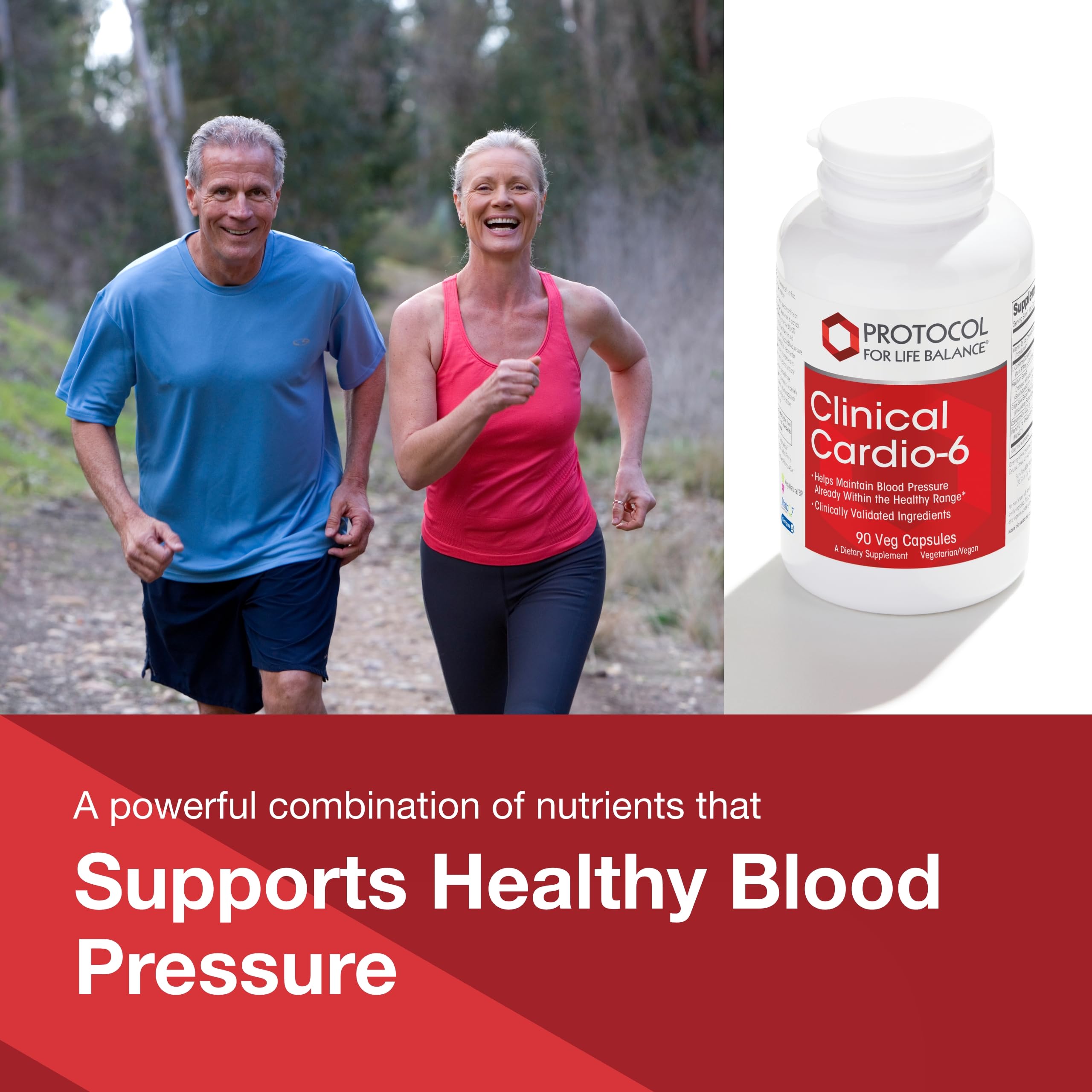 Clinical Cardio-6 with CoQ10 and L-Carnitine for heart energy support.