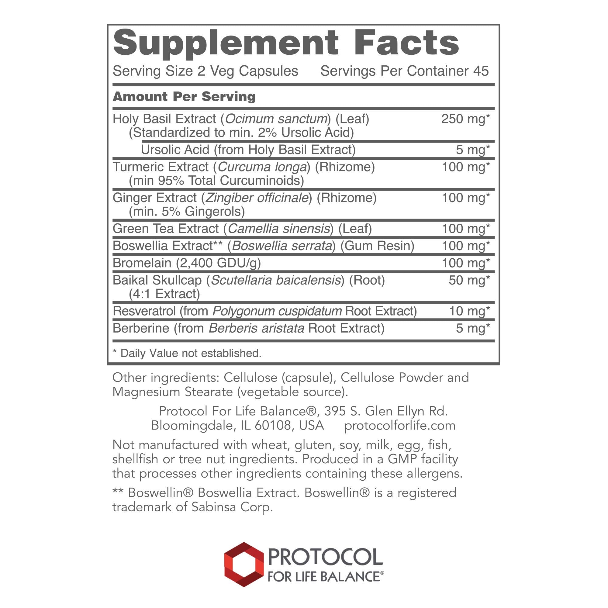 D-Flame bottle label shows nutrition details and herbal blend
