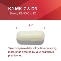 Protocol For Life Balance vitamin D3 MK-7 capsules closeup showing high quality mix