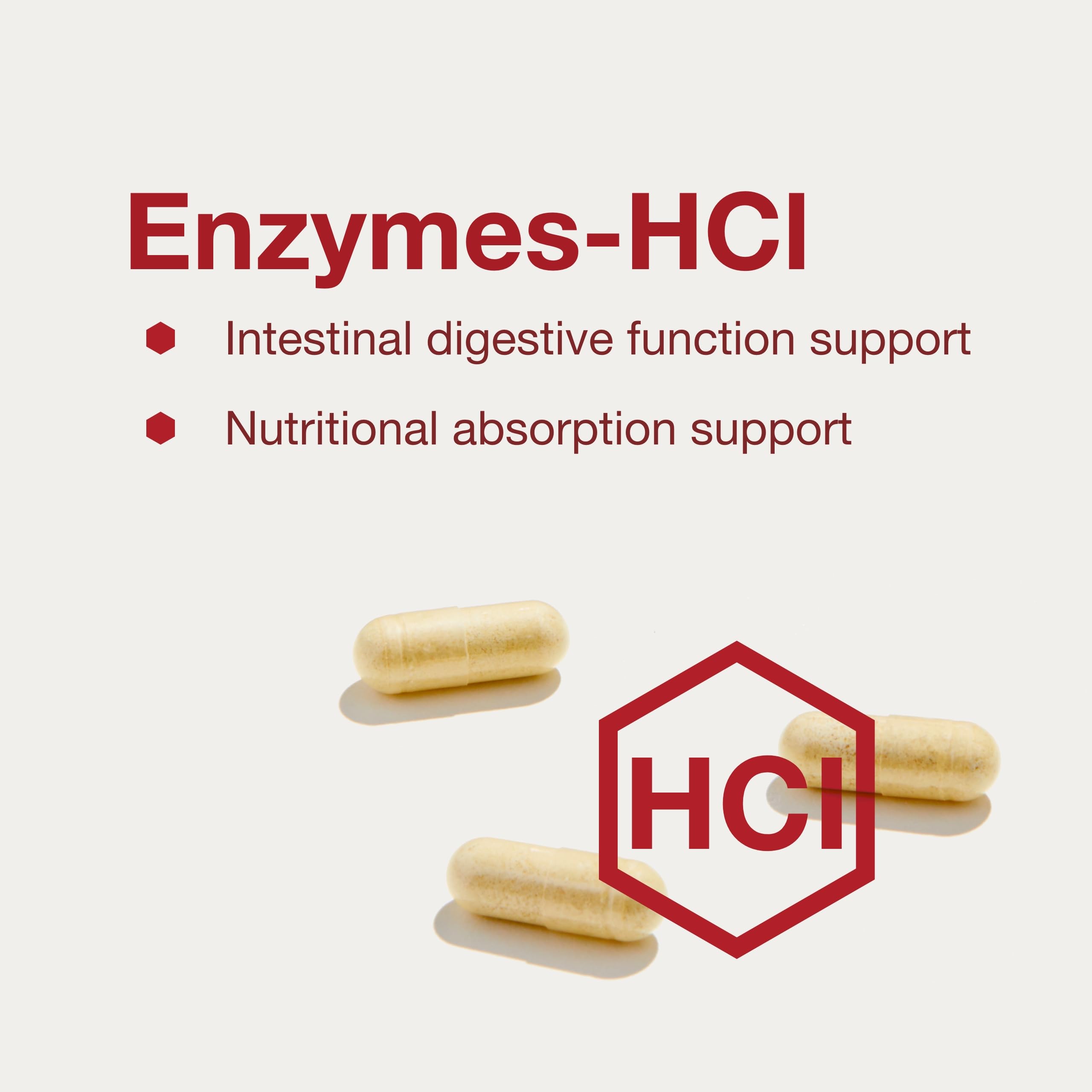 Protocol for Life Balance Enzymes-HCl bottle with bromelain note indicating enzyme blend