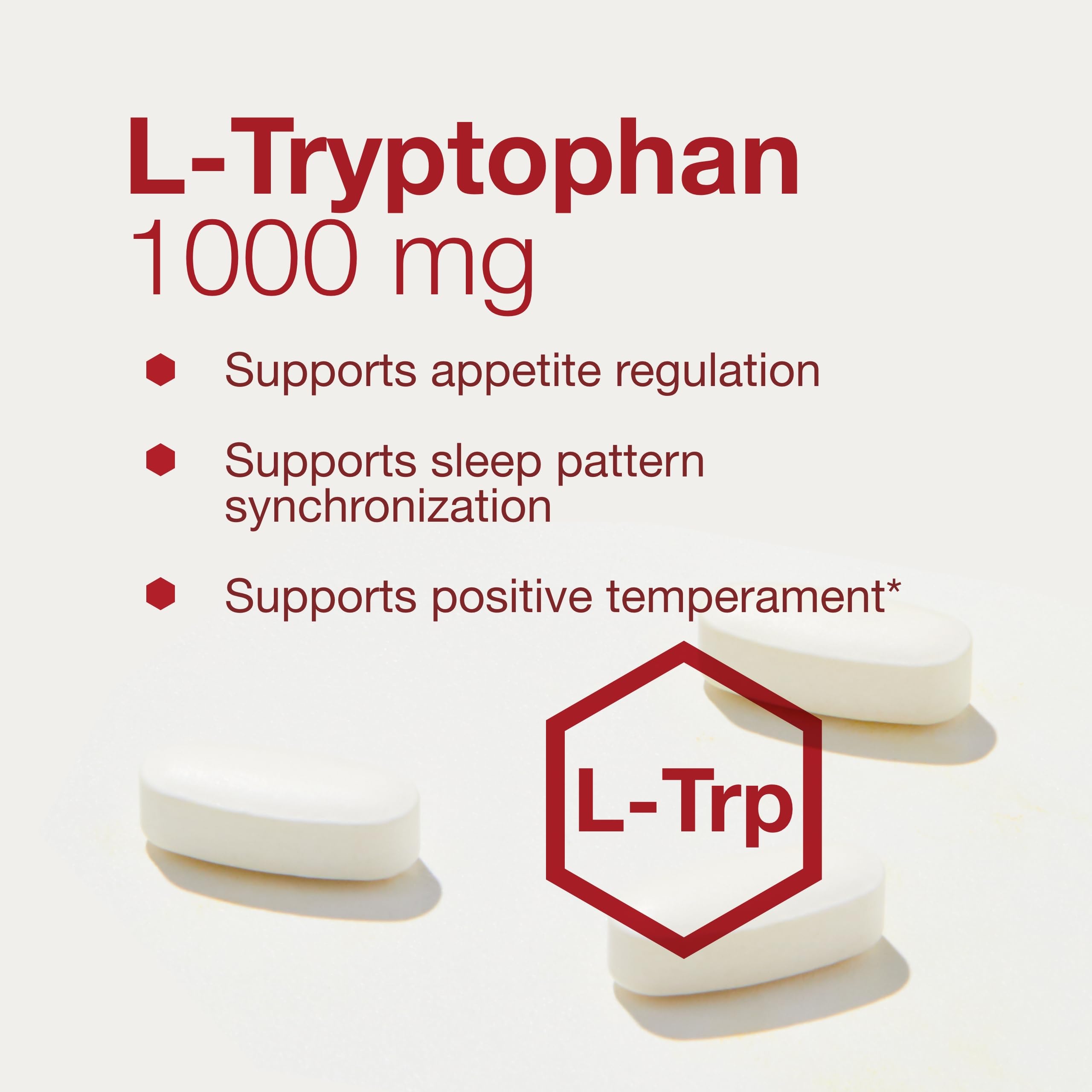 Gluten-free icon on Protocol For Life Balance L-Tryptophan 1000mg packaging
