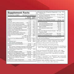 PROTOCOL FOR LIFE BALANCE label close-up highlights 250 mg DHA per serving for infant development potential