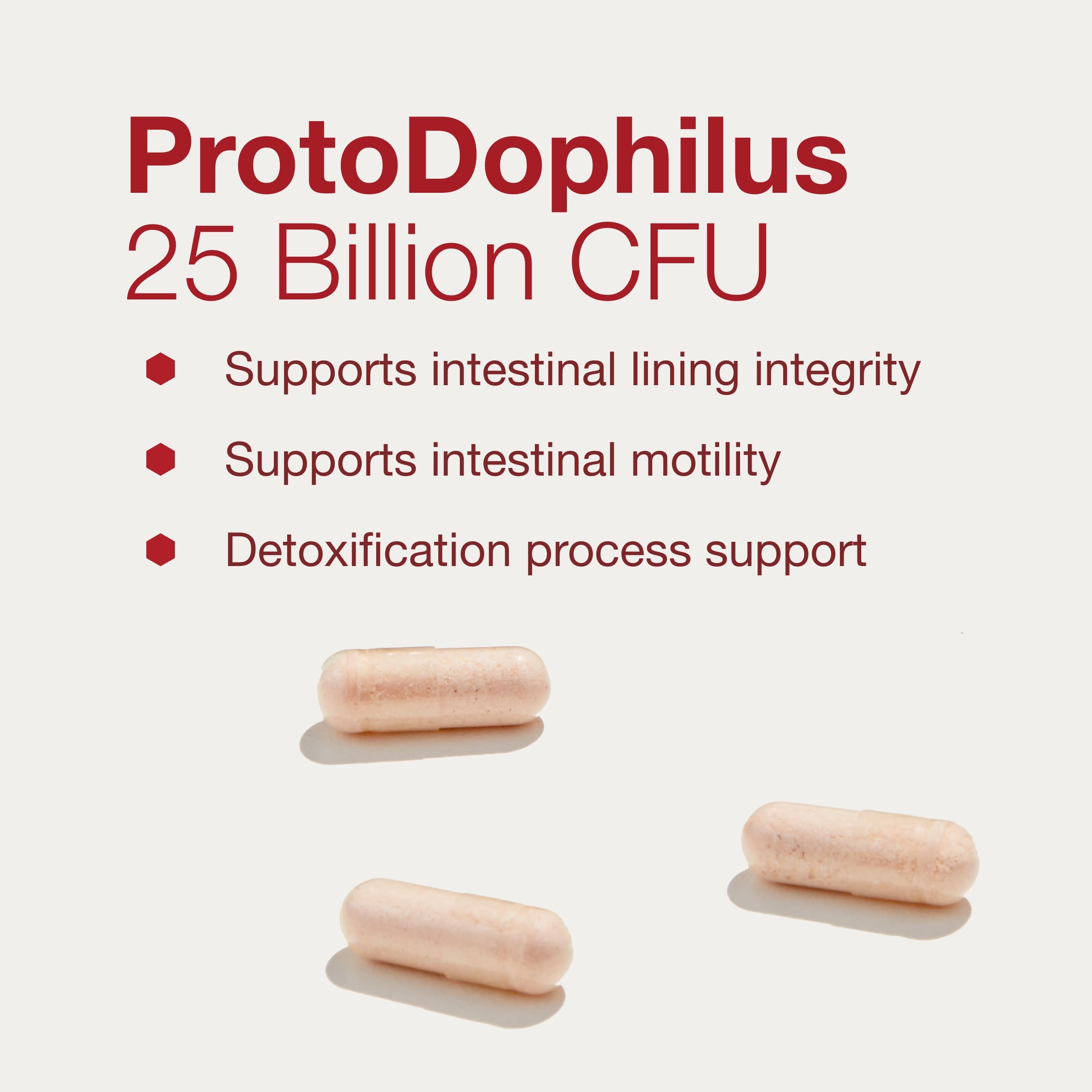 Detox support from ProtoDophilus aiding the body's natural cleansing processes.
