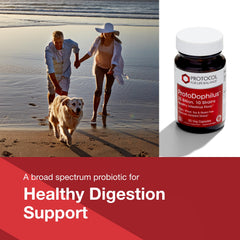 Gluten-free dairy-free probiotic formula supporting daily gut balance.