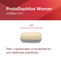 ProtoDophilus Woman packaging design and artwork