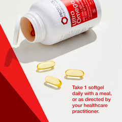 PROTOCOL FOR LIFE BALANCE Ultra Omega 3-D vitamin D3 bottle emphasizes 1000 IU per softgel.