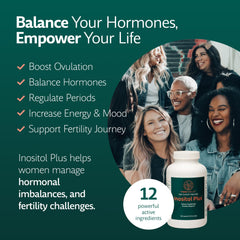 PROVATION LIFE Inositol Plus capsules close-up showing easy-to-swallow design for daily use.