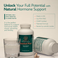 PROVATION LIFE Inositol Plus ingredients chart outlining the 12 active components.