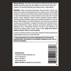 Powder dissolves easily in water for quick mixing with Proven4 Sport